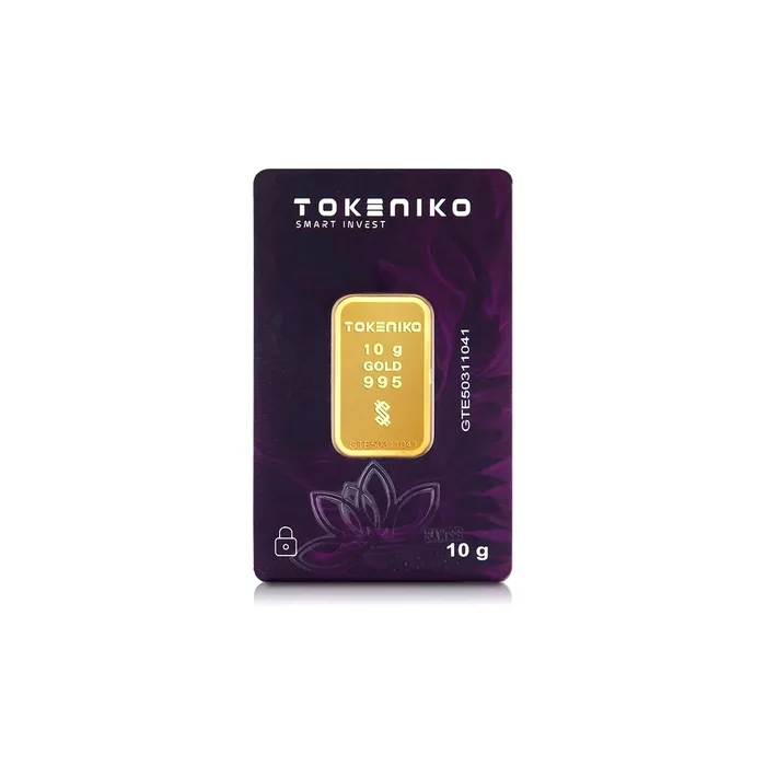 شمش طلا توکنیکو 10 گرمی 24 عیار